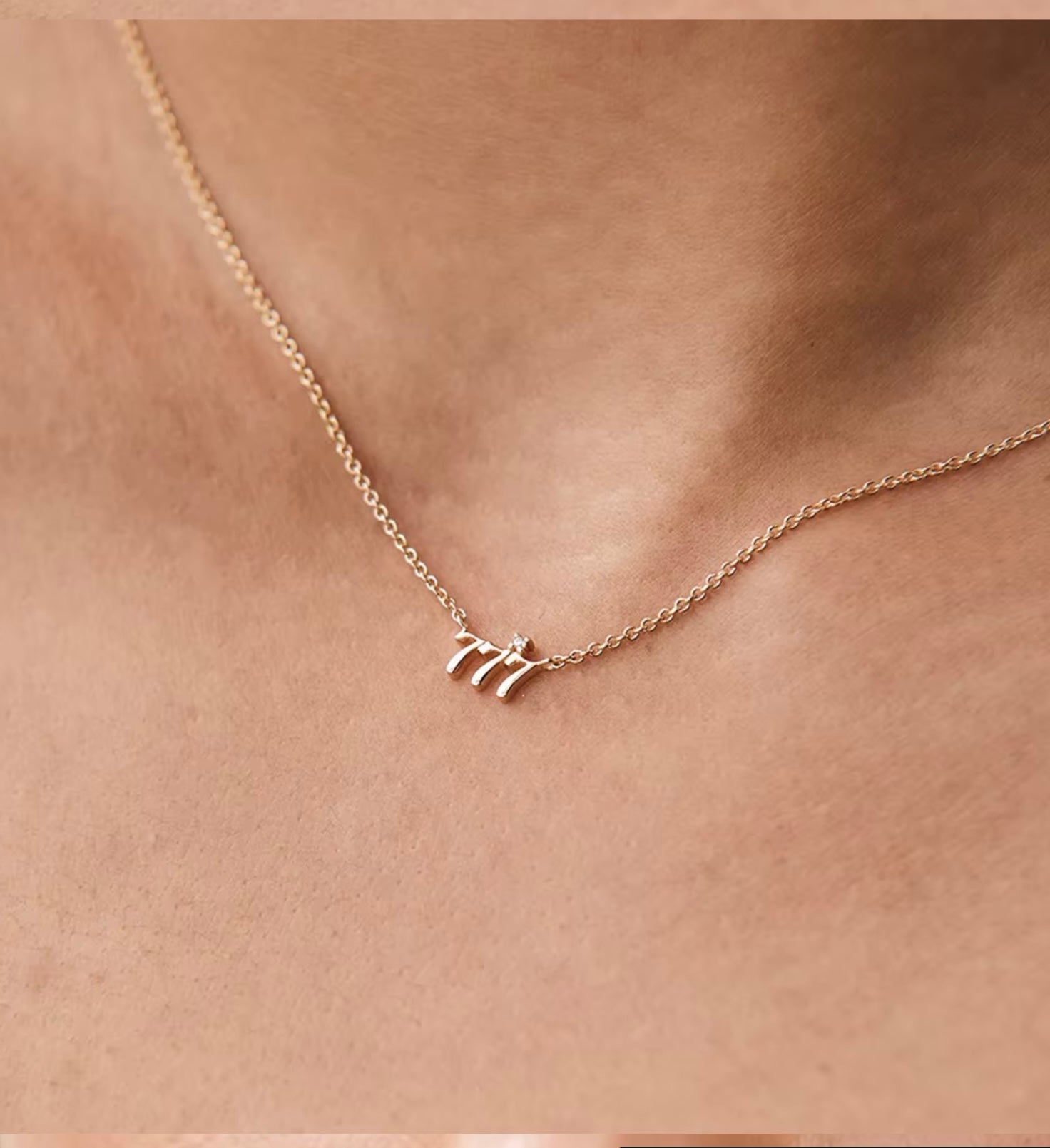 Number 777 Necklaces.