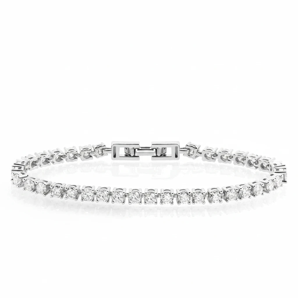 Tennis bracelet ,moissanite Stone 