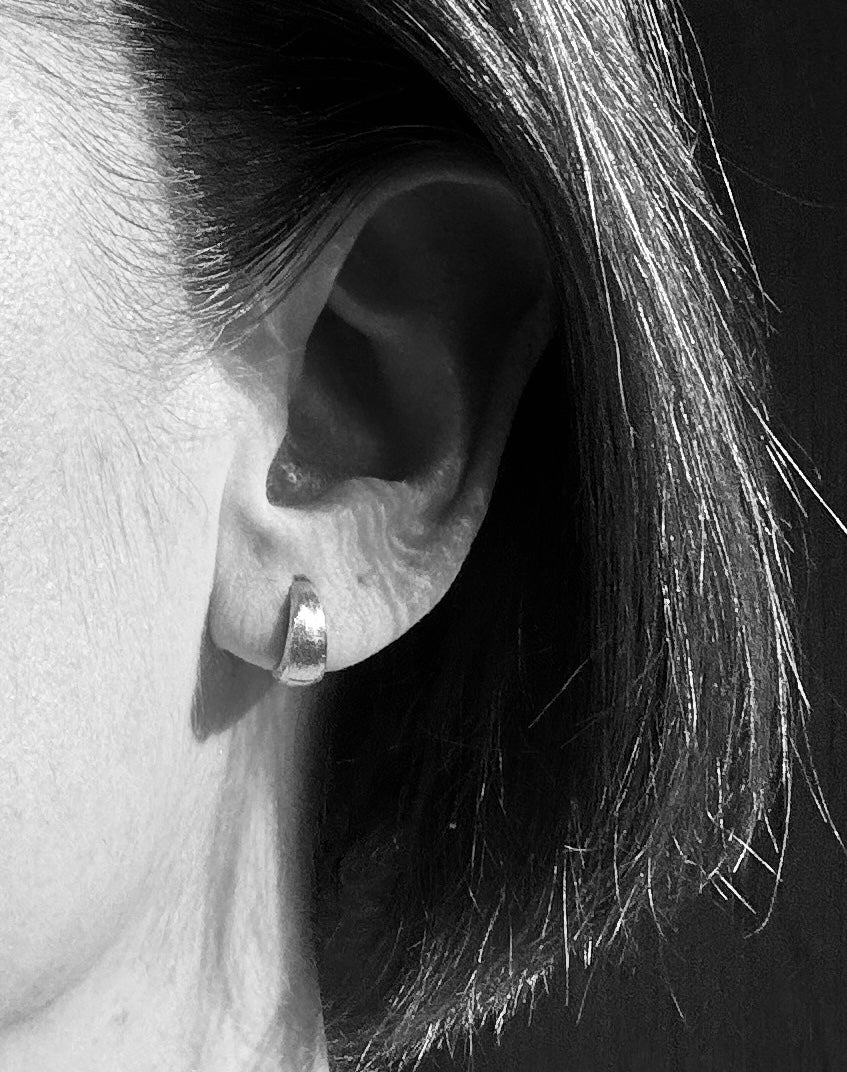 Classic Huggie Hoops - 925 Silver