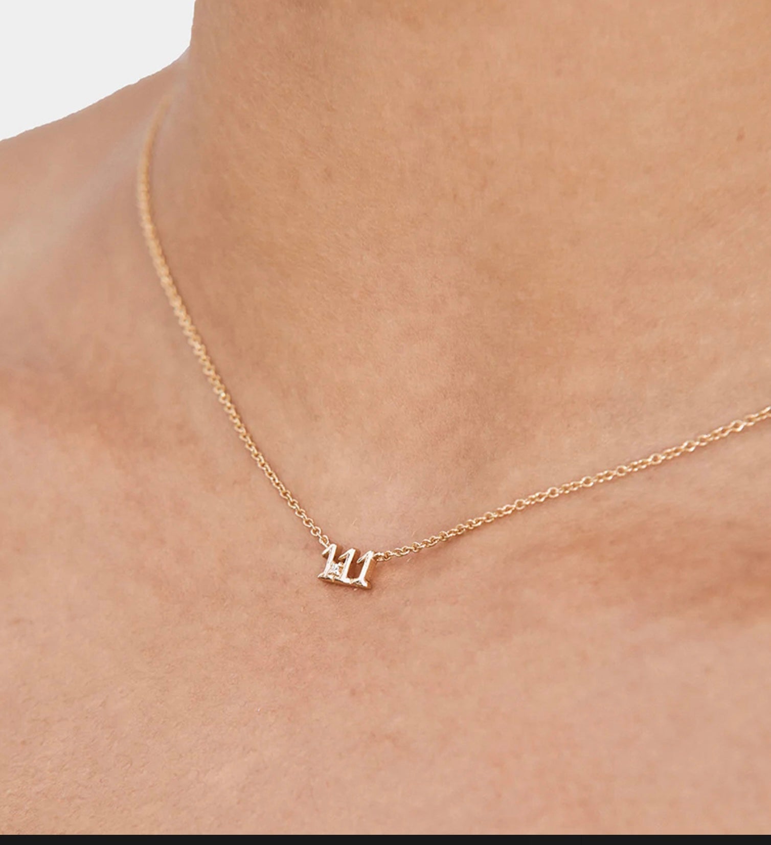 111 Alignment  Necklace