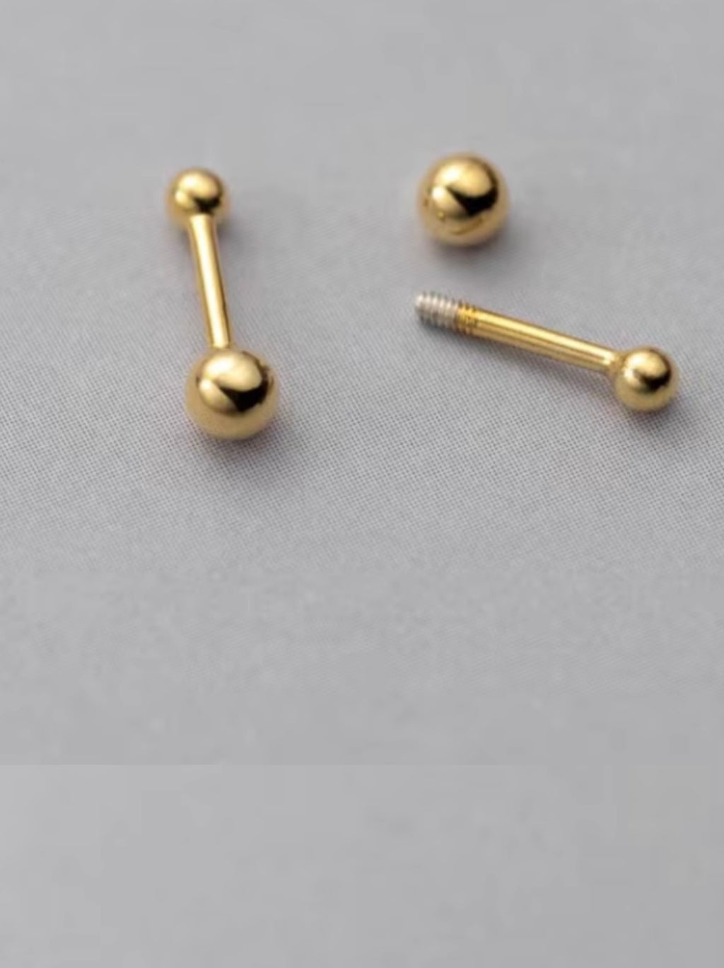 Double Ball studs Earrings.
