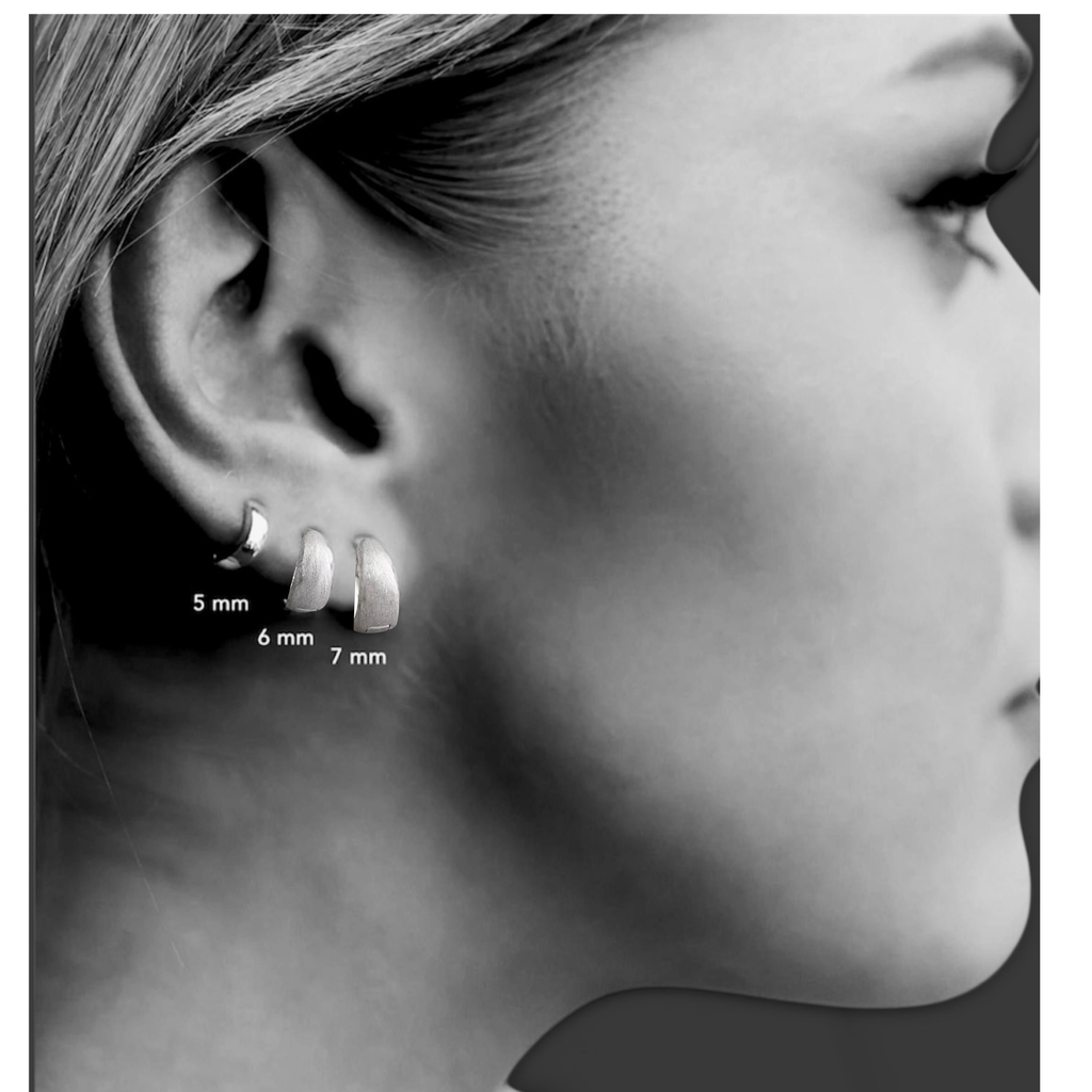 Classic Huggie Hoops - 925 Silver